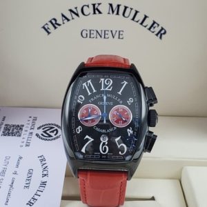Franck Muller Leather Watches (Battery Powered, Water Resistant)