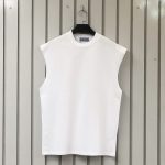 PLAIN SLEEVELESS TEE - Image 5