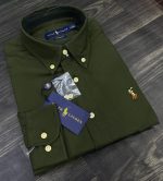 OXFORD PLAIN POLO RALPH LAUREN SHIRT. - Image 13