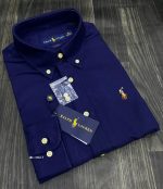 OXFORD PLAIN POLO RALPH LAUREN SHIRT. - Image 6