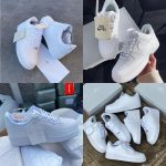 Nike Air Force 1 All White - Image 3
