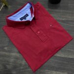 Tommy Hilfiger Collar Neck Plain T-Shirt - Image 7