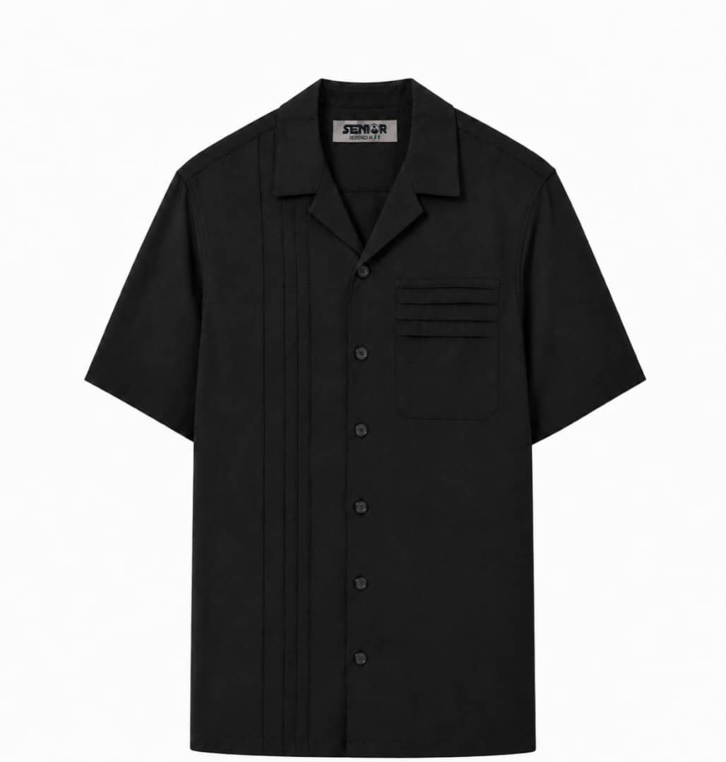 2c7b291f-e2dc-4833-8b11-7d366d6902d8 SENIORBRANDED Black Monarch Vintage Shirt (Copy) - Image 1