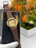 Fusili Rubber Strap Watch with Day & Date Display - Image 5
