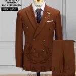Men’s Double-Breasted Premium Suit