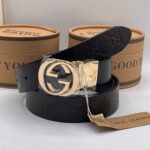 Luxury Designer Leather Belt - Image 6