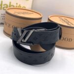 Luxury Designer Leather Belt - Image 2