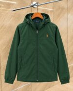 Men's Classic Polyester Zip-Up Jacket - Image 5