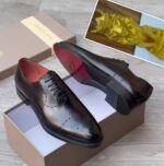 DINO VERRATTI LUXURY BROGUE LACE-UP DRESS SHOE