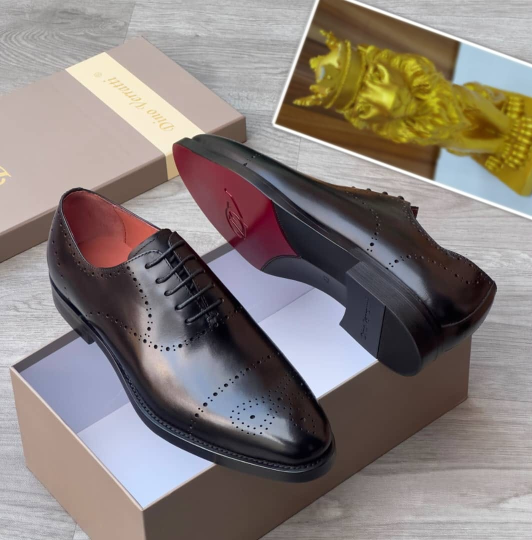 WhatsApp Image 2026-09-23 at 03.24.14 DINO VERRATTI LUXURY BROGUE LACE-UP DRESS SHOE - Image 1